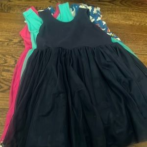 Pile of Hanna Andersson Dress size 6-7